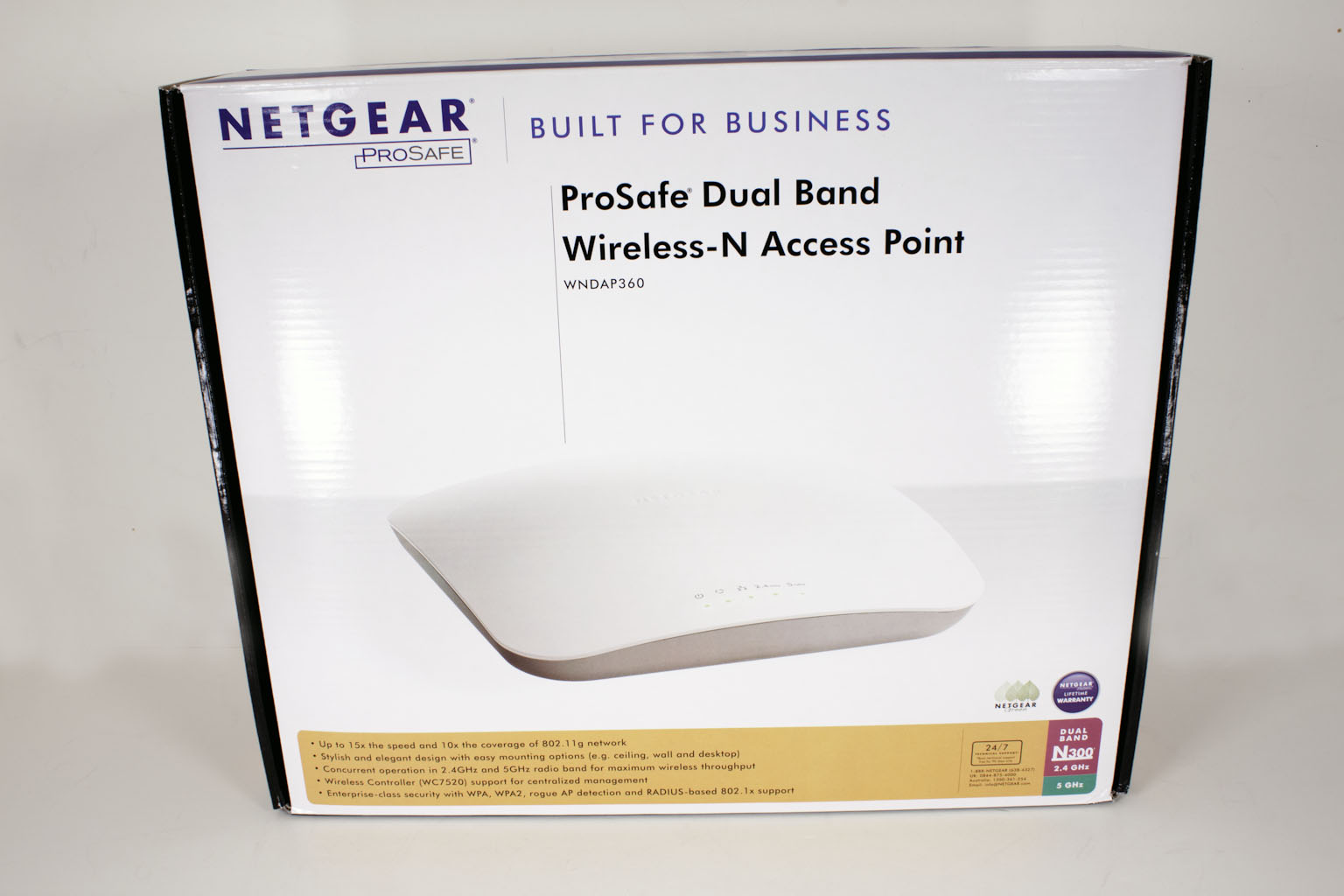 netgear wnda3100 radius security support